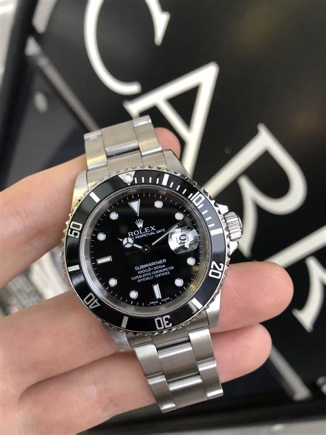 vetro zaffiro rolex submariner 16610|modello rolex 16610.